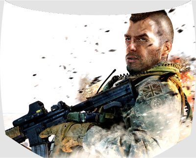 Винилография на капот -  Call of Duty