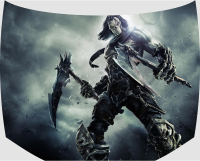 Винилография на капот - Death Darksiders 2