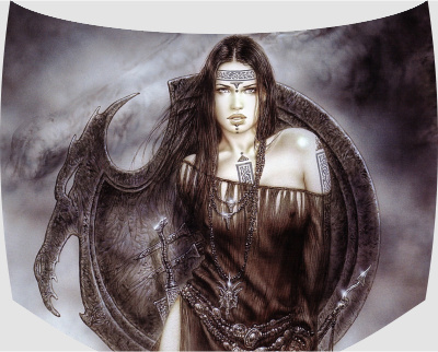 Винилография на капот - Luis Royo