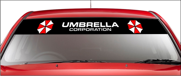 Полоса на лобовое стекло - Umbrella Corporation