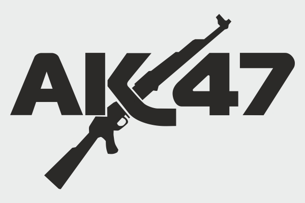 Наклейка  - АК-47