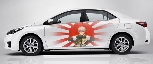 Винилография на светлый авто - Anime Japan Sun