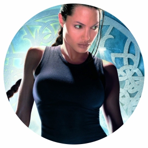 Наклейка на запаску - Angelina Jolie
